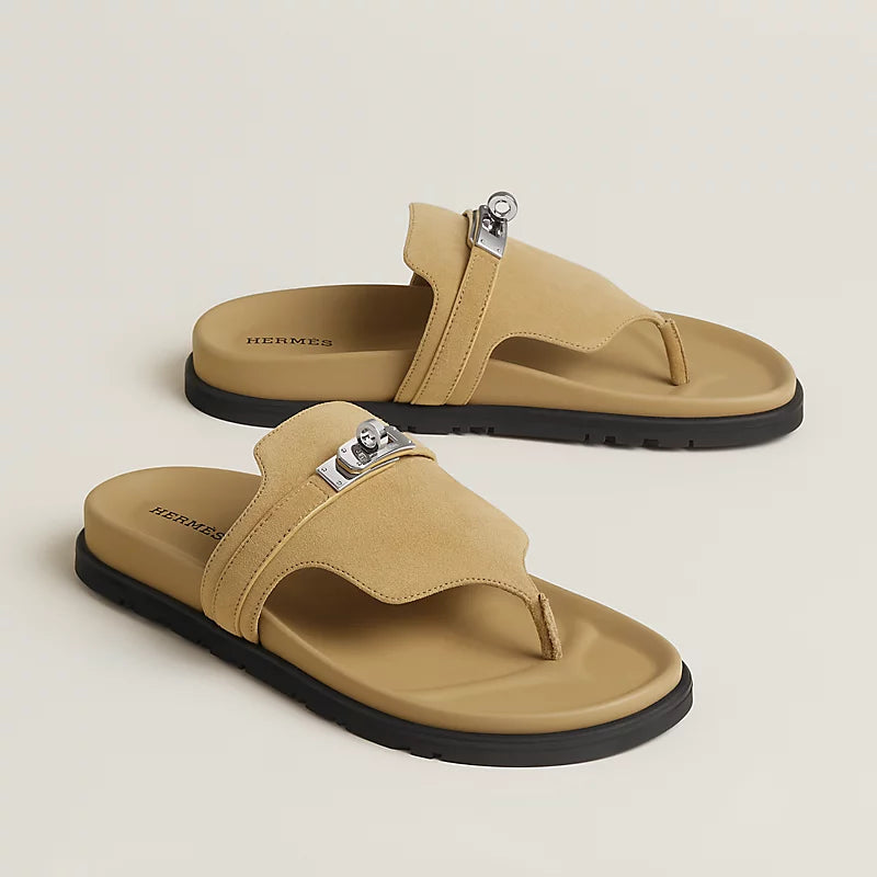 Sandale Hermès Empire – Beige Albâtre