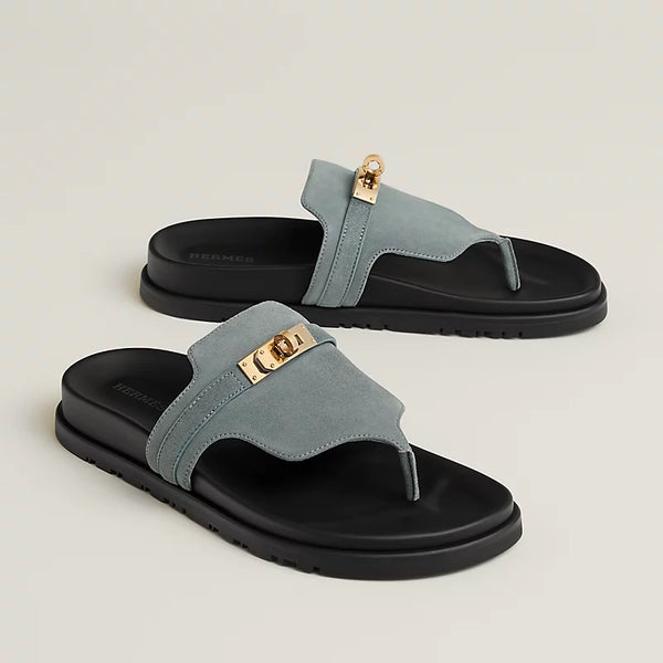 Sandale Hermès Empire – Bleu Tonnerre
