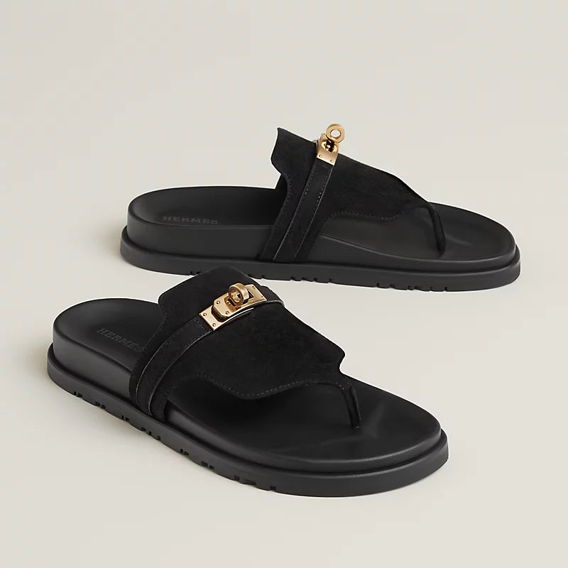 Sandale Hermès Empire – Noir