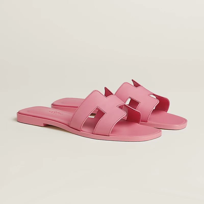 Sandale Hermès Oran – Rose Bonbon